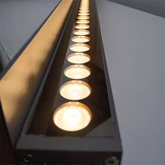 Waterproof 36 LEDs DMX IP67 Flexible Wall Washer RGBW Strip LED Wall DMX RGB Pixel LED Bar