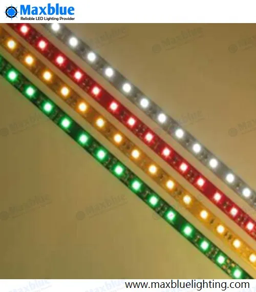 Tira de LED IP20/IP65/IP67 DMX RGBW con placa PCB negra de cuentas de lámpara SMD5050