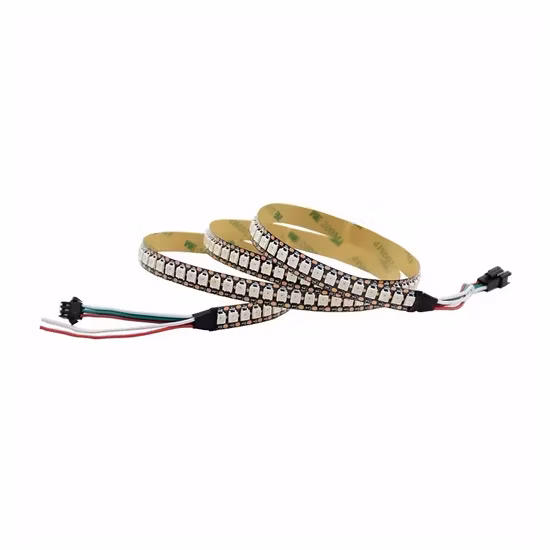 Tira direccionable de Ws2812b Ws2812 Tira LED 5V 30LED Pixel IP65 impermeable RGB LED