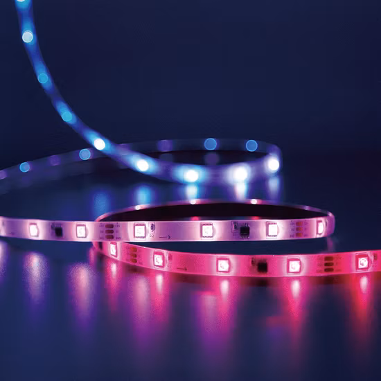 13.1FT RGB + IC Control remoto de aplicaciones Luz de tira LED impermeable ambiental