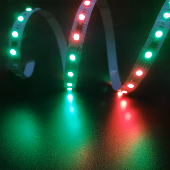 Tira de luz LED Tira de 24V Tira de píxeles DMX RGB Tira de LED DMX smd5050