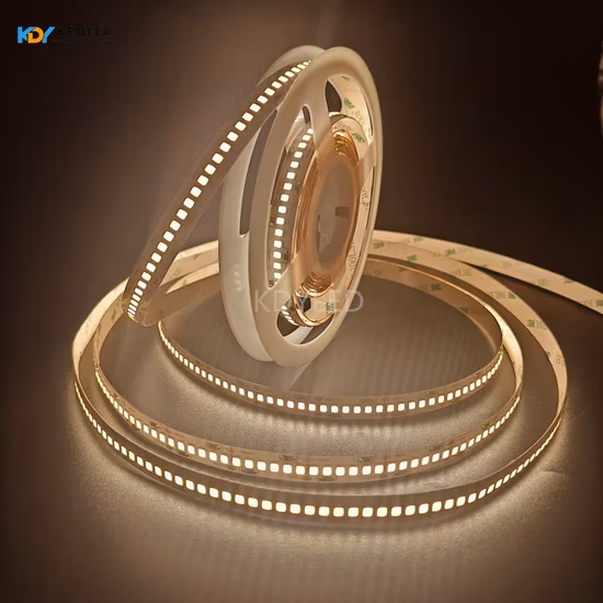 Tira de luz LED SMD 2835 resistente al agua de alto voltaje 240LEDs/M