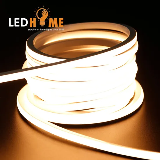 Luz de neón LED RGB flexible 100 % de silicona de pureza, anti-UV, anti-sal