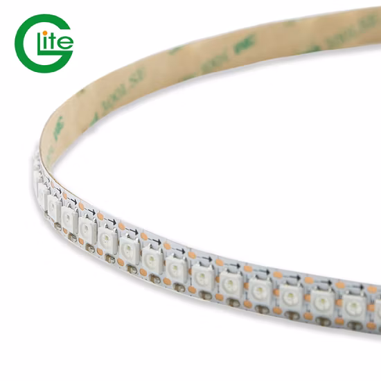 Tira de panel LED de 5 V de nodo de píxeles de tira IC direccionable digital de alta calidad Ws2812